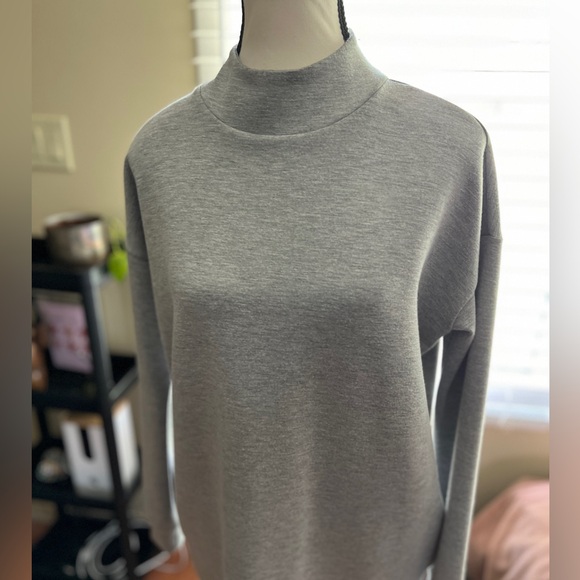 Joe Fresh Grey Sweatshirt Dress - Picture 3 of 6